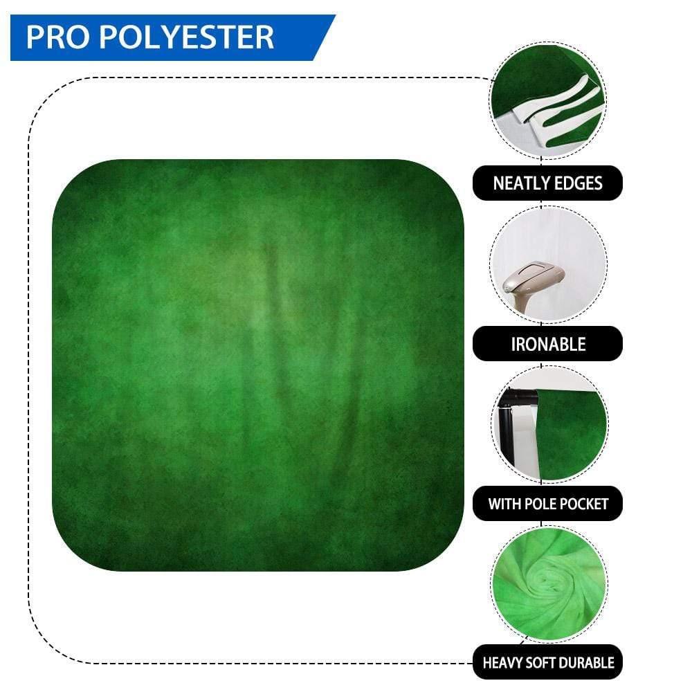 Allenjoy Natural Green Old Master Abstract Backdrop - Allenjoystudio