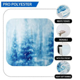 Allenjoy Backdrop Outside the Window Beautiful Snow Scenery