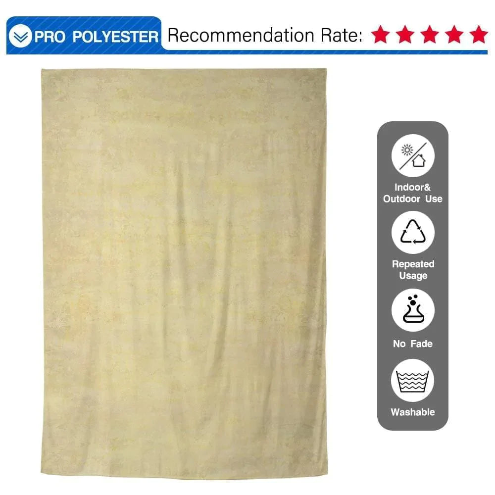 Allenjoy Backdrop  Photocall for Photoshoot Dark Yellow Textured Abstract Cloth - Allenjoystudio