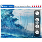 Allenjoy Summer Holiday Blue Sea Wave Seagull Backdrop - Allenjoystudio