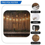 Allenjoy Wooden Boken Light Wedding Stage Backdrop - Allenjoystudio