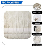 Allenjoy Headboard Damask Wooden Luxury Interior Leather Backdrop - Allenjoystudio