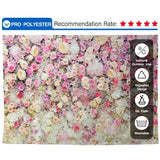 Allenjoy Background for Photo Shoots  Spring Flowers for Wedding Baby Shower Photo Studio - Allenjoystudio