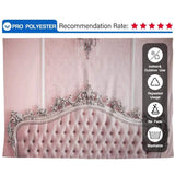 Allenjoy Pink Classical Headboards Tufed Photography Backdrop - Allenjoystudio