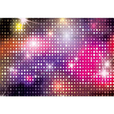 Allenjoy Disco Party Colorful Lights Dancer Banner Tablecloth - Allenjoystudio