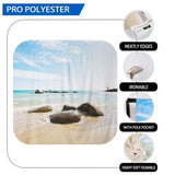 Allenjoy Beach Stone Ocean Summer Backdrop for Holiday Sunshine - Allenjoystudio