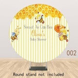 Allenjoy Bee Sweet Round Backdrop - Allenjoystudio