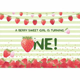 Allenjoy Berry Sweet Backdrop for 1st Birthday