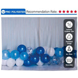 Allenjoy Blue Balloon Backdrop for Boys Designed by Panida Phillips - Allenjoystudio