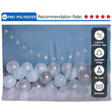 Allenjoy Blue Balloon Little Star Backdrop for Boys Designed by Panida Phillips - Allenjoystudio