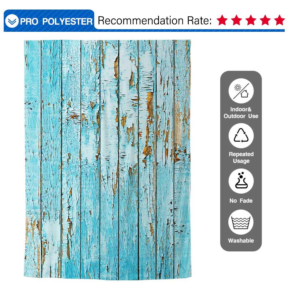 Allenjoy Cracked Blue Backdrop Floor for Newborn Photography - Allenjoystudio