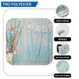 Allenjoy Blue Wooden Easter Eggs Indoor Photograpy Backdrop - Allenjoystudio