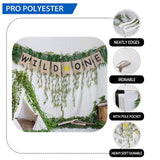 Allenjoy Boho Tent Wild One Cake Smash Backdrop Designed by Panida Phillips - Allenjoystudio