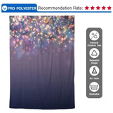 Allenjoy Bokeh Backdrop Shiny Bulbs Purple Backdrop - Allenjoystudio