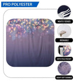 Allenjoy Bokeh Backdrop Shiny Bulbs Purple Backdrop - Allenjoystudio