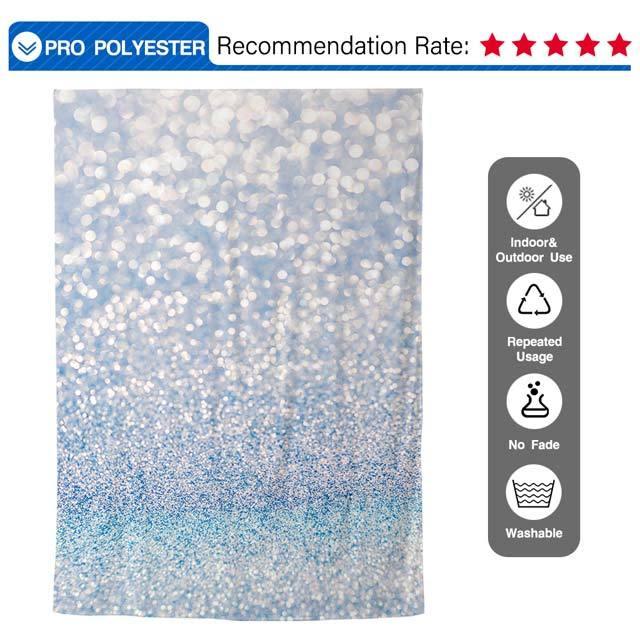 Allenjoy Bokeh Blue Lights Photography Backdrop - Allenjoystudio