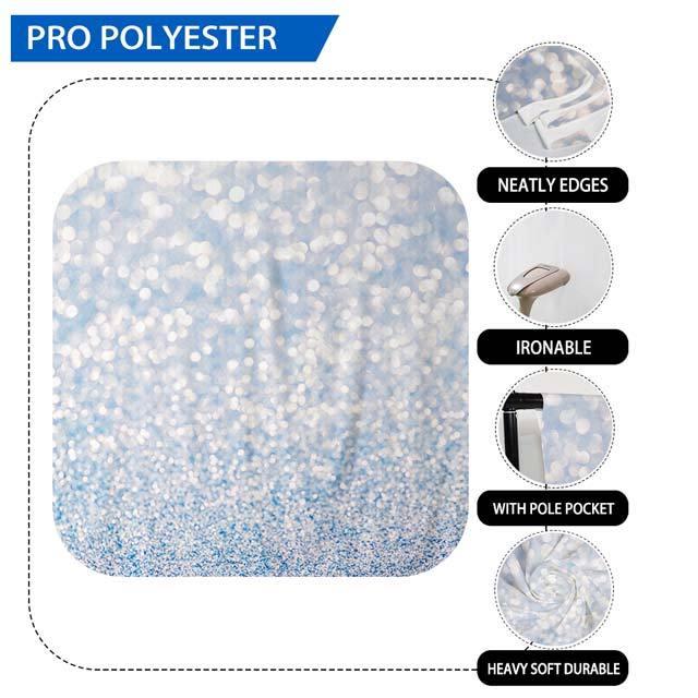 Allenjoy Bokeh Blue Lights Photography Backdrop - Allenjoystudio