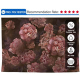 Allenjoy Maroon Floral Photography Backdrop - Allenjoystudio