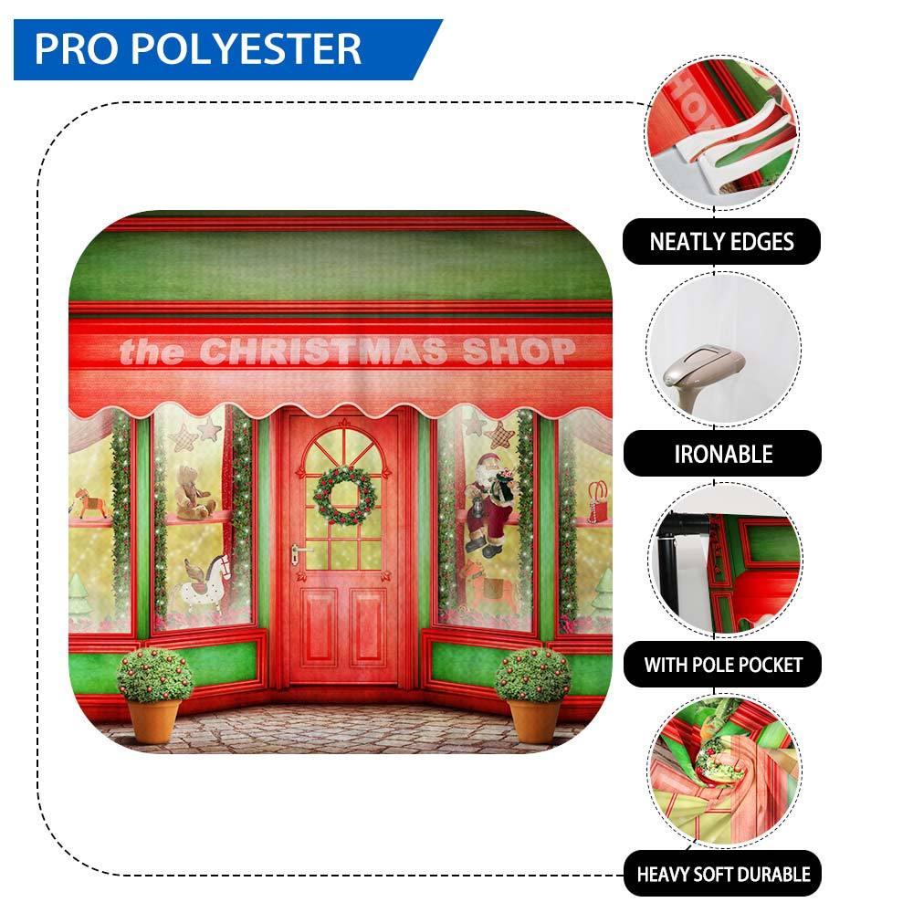 Allenjoy Christmas Luxuriant Toys Shop Store Backdrop for Children - Allenjoystudio