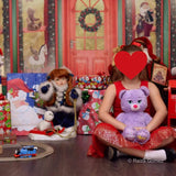 Allenjoy Christmas Luxuriant Toys Shop Store Backdrop for Children - Allenjoystudio