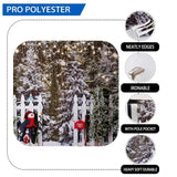 Allenjoy Christmas Santa Claus Pine Backdrop for Photography Studio Designed by Panida Phillips - Allenjoystudio