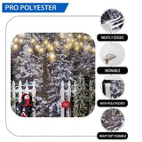 Allenjoy Christmas Santa Claus Pine Backdrop for Photography Studio Designed by Panida Phillips - Allenjoystudio