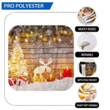 Allenjoy Christmas Tree Candles Elk Gingerbread Gifts Backdrop - Allenjoystudio