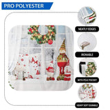 Allenjoy Christmas Window Backdrop Winter Xmas for Portrait Photography - Allenjoystudio