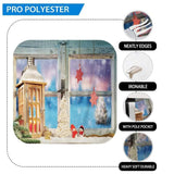 Allenjoy Christmas Winter Snowflake Sparkle Window Backdrop - Allenjoystudio