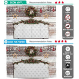 Allenjoy Christmas Wooden Background Little Star Headboard Backdrop - Allenjoystudio