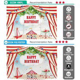 Allenjoy Circus Photography Backdrop Playground Animal Birthday Party Carnival Customize - Allenjoystudio
