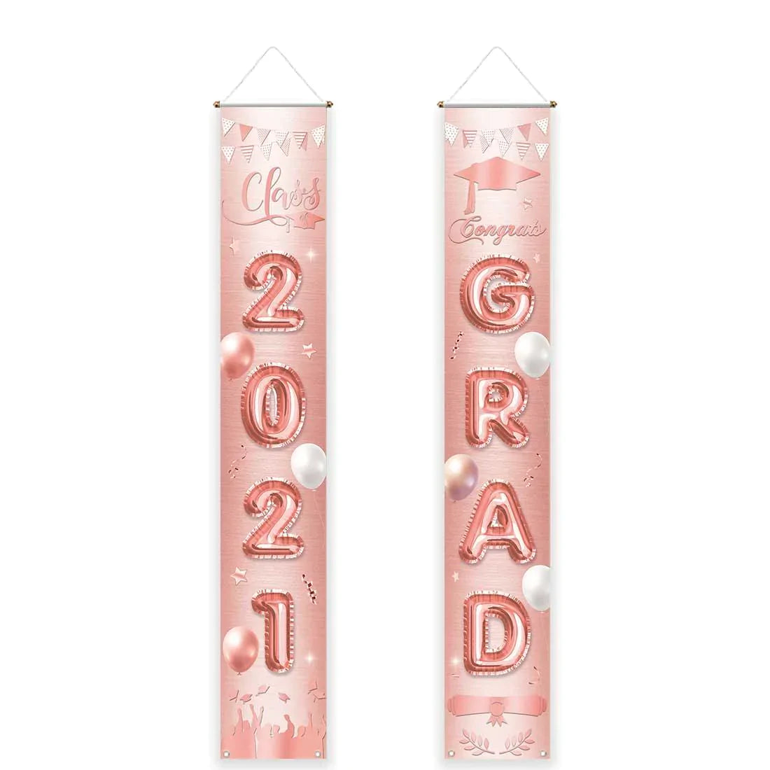 Allenjoy Class of 2021 Graduation Welcome Door Banner - Allenjoystudio