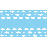 Allenjoy Cloud Blue Sky Airplane Backdrop Tablecloth - Allenjoystudio