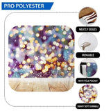 Allenjoy Colorful Bokeh Glitter Halo Wood Floor Backdrop - Allenjoystudio