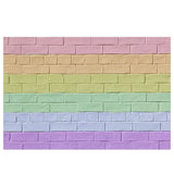 Allenjoy Colorful Brick Walls Naturism Backdrop for Children