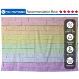 Allenjoy Colorful Brick Walls Naturism Backdrop for Children - Allenjoystudio