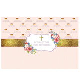 Allenjoy Queen Crown Repeat Communion Baptism Background