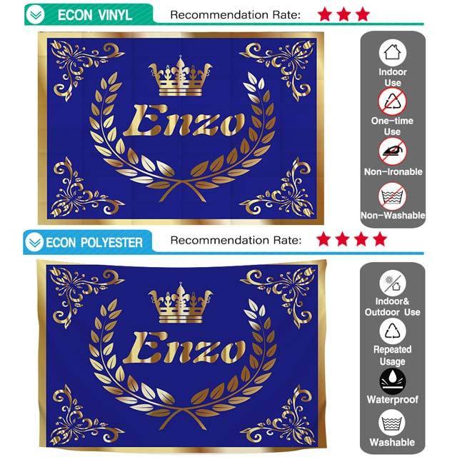 Allenjoy Crown Custom Name Navy Blue Backdrop for Boys - Allenjoystudio