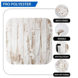 Allenjoy Distressed Beige Wood Floor Photography Backdrop - Allenjoystudio