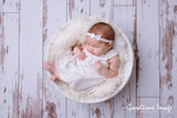 Allenjoy Distressed Beige Wood Floor Photography Backdrop
