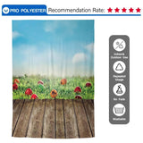 Allenjoy Easter Backdrops Blue sky Eggs Green Grass for Photography - Allenjoystudio