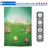 Allenjoy Easter Egg Backdrops Green Grass Small Hills for Children Photography - Allenjoystudio
