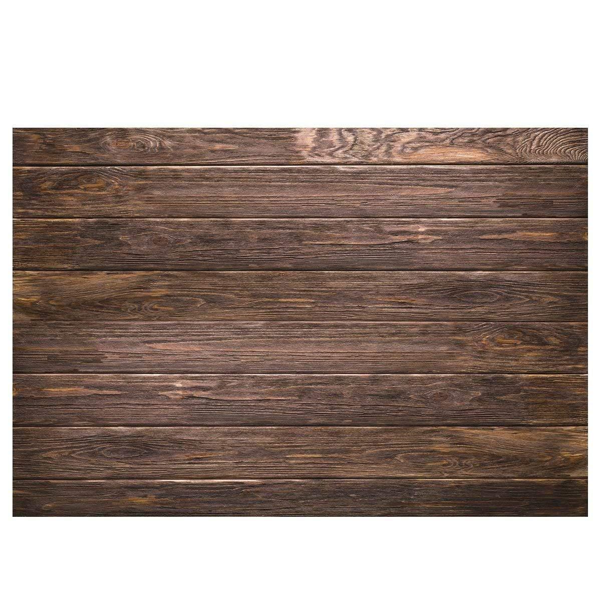 Allenjoy Brown Wood Backdrops for Newborn - Allenjoystudio