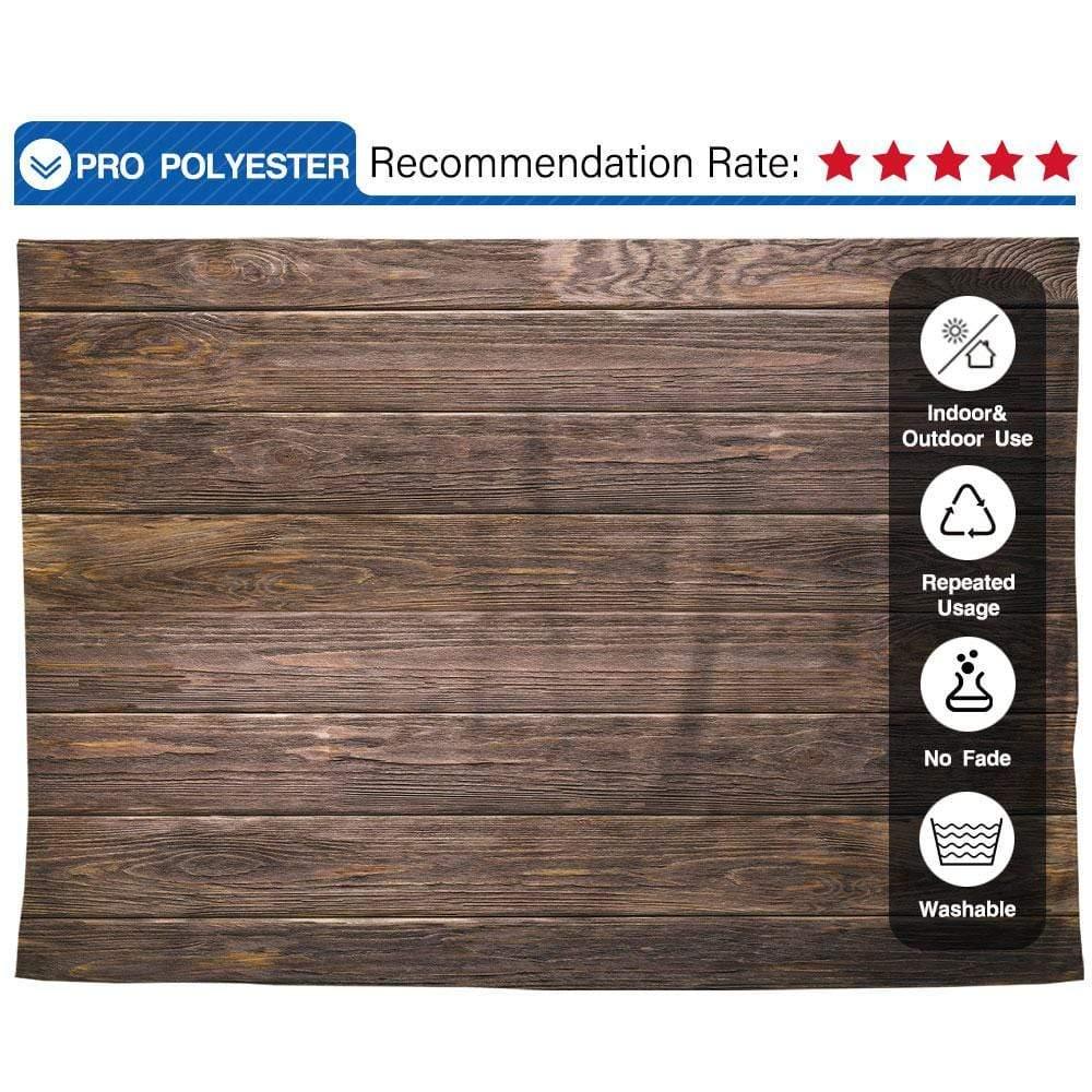 Allenjoy Brown Wood Backdrops for Newborn - Allenjoystudio