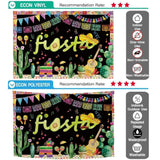 Allenjoy Fiesta Mexican Backdrop Avocado Flag Cactus Alpaca Cinco De Mayo Party - Allenjoystudio