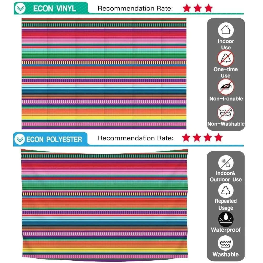 Allenjoy Fiesta Theme Mexican Festival Backdrop Stripes Cinco Banner for Children - Allenjoystudio