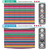 Allenjoy Fiesta Theme Mexican Festival Backdrop Stripes Cinco Banner for Children - Allenjoystudio