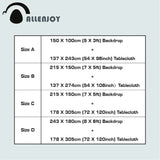 Allenjoy First Communion Banner Tablecloth for Baptism - Allenjoystudio