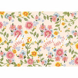 Allenjoy Hand Painted Floral Backdrop for Children Designed by Allison Garey