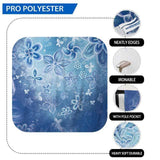 Allenjoy Blue Floral Backdrop for Portrait - Allenjoystudio